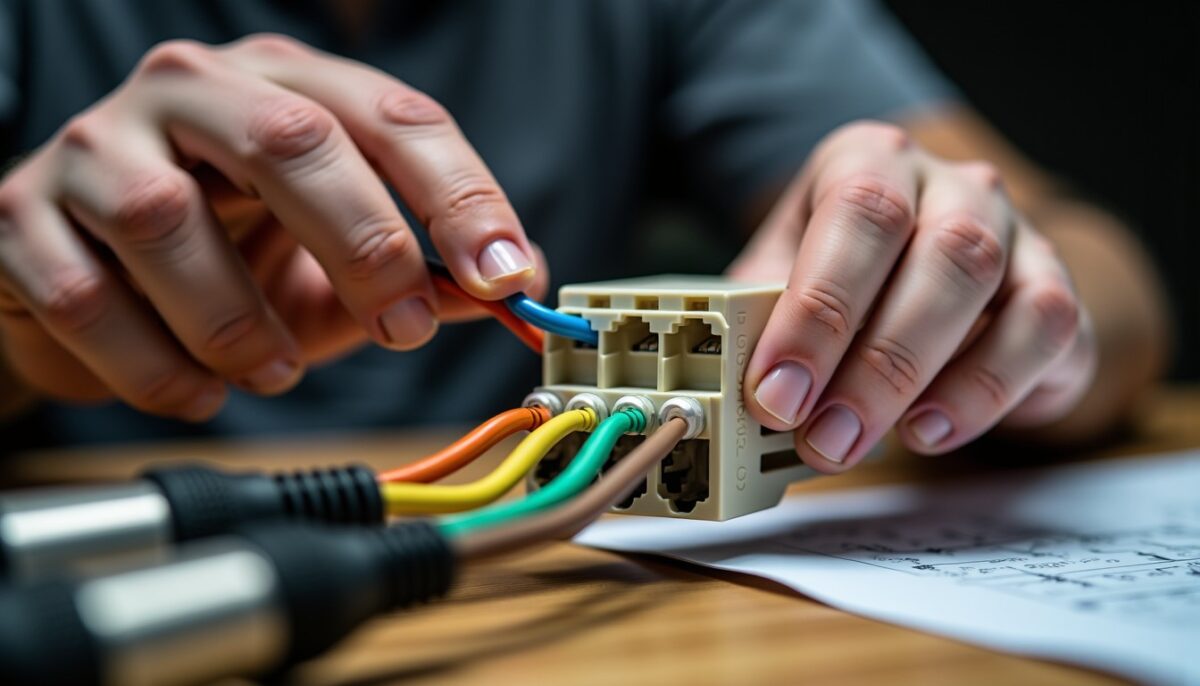Câblage RJ45 B : Guide complet pour réussir l&rsquo;installation d&rsquo;une prise réseau selon la norme T568B